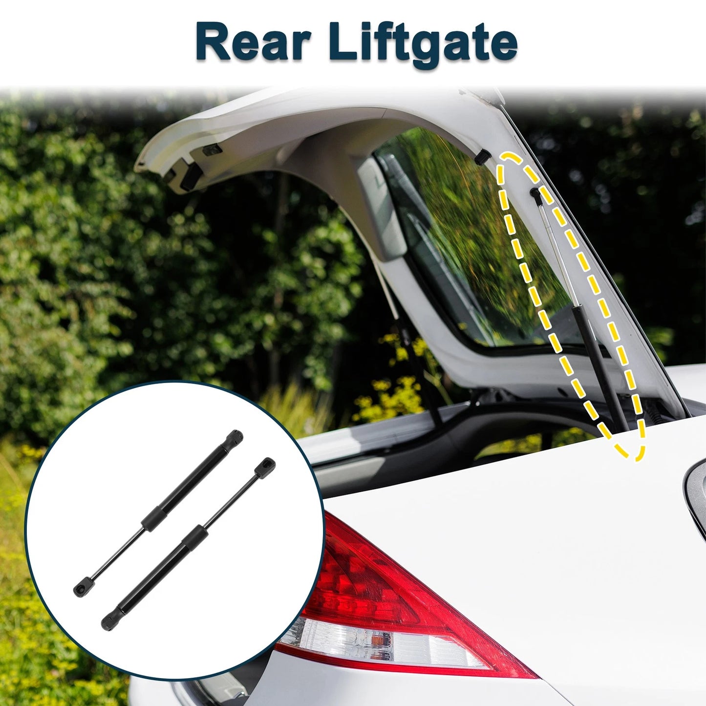 Upgrade Tailgate Lift Supports Struts 04589645AA for Dodge Challenger (2008–2021)