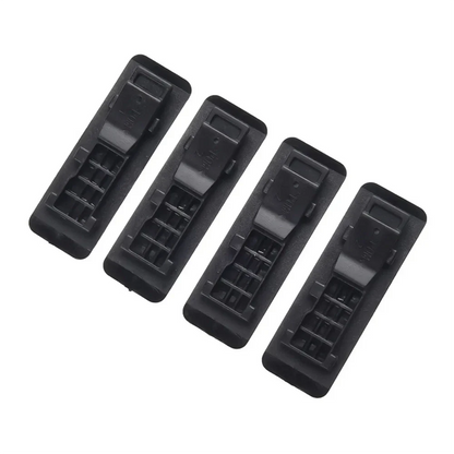 4Pcs Black Roof Molding Covers for Kia Soul (2014-2019)