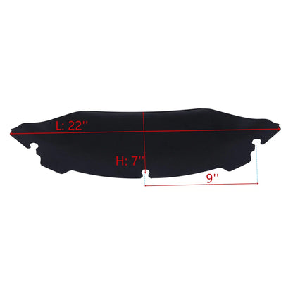 5" 7" 10.5" Front Windshield for Harley Tri Street Electra Glide (2014-2024)