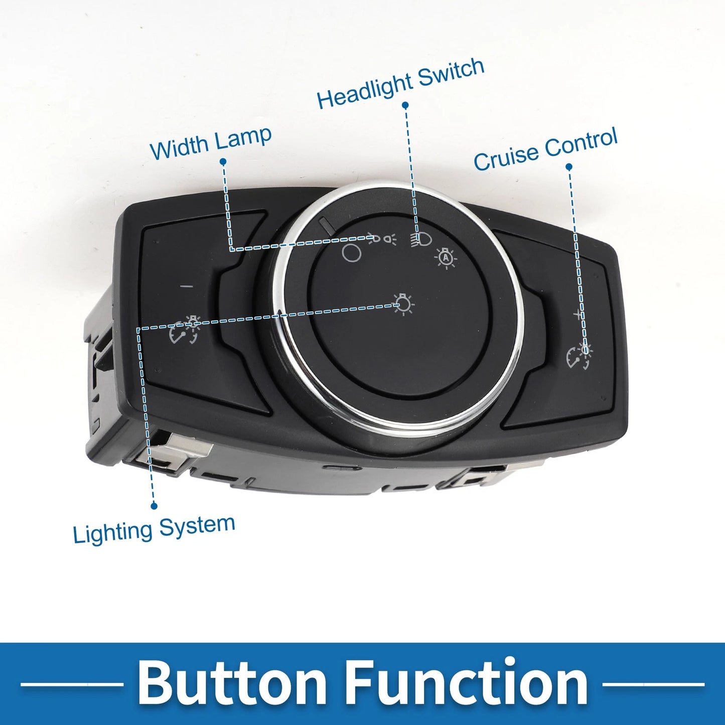 Headlight Switch for Ford C-Max (2013–2018) No.CV6Z11654K/HLS1569/HL7594/HLSB10200