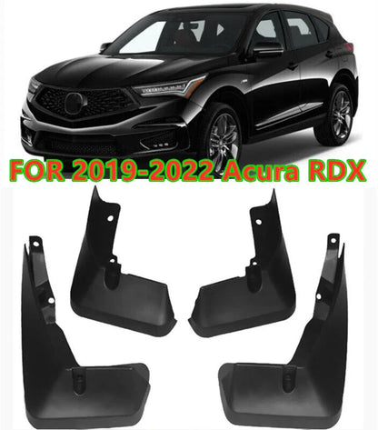 Mudflaps Front Rear Splash Guards Mudguard for Acura RDX (2019-2022)