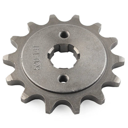 14T Front Sprocket Cog for 125cc-250cc Dirt Pit Bike ATV Go Kart