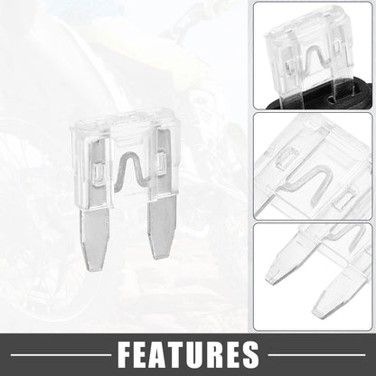 Set of 25A Mini Blade Fuses with 12 AWG Fuse Holder