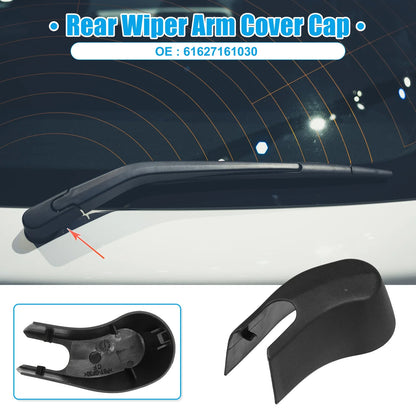Wiper Arm Nut Cover Cap for BMW X5 Black - Pack of 1