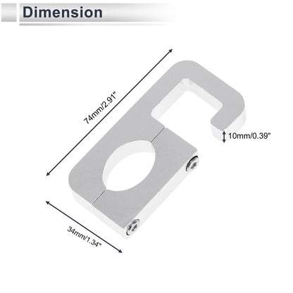 Set of 1 Arc Double Hook for Motorcycle (Hexagon Wrench Gasket)