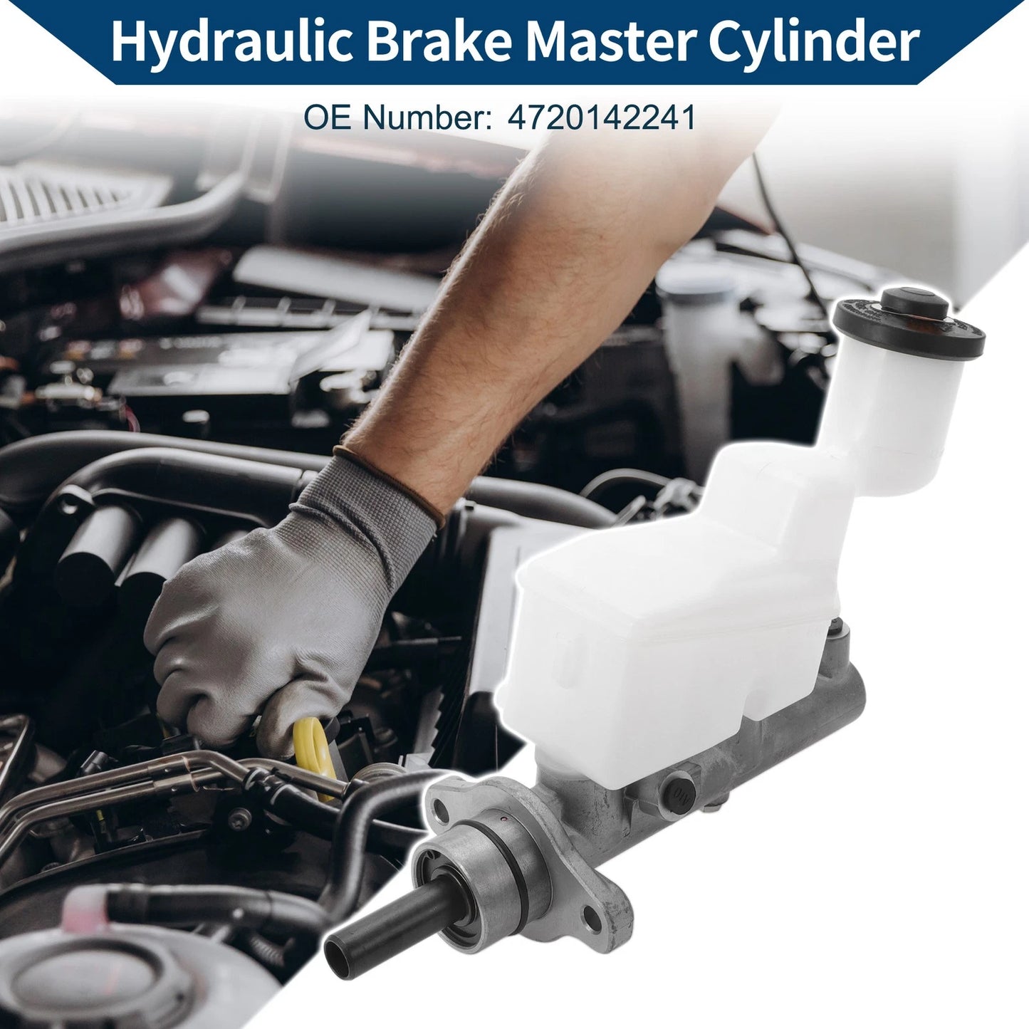 Brake Master Cylinder Reservoir No. 4720142241 for Toyota RAV4 (2003–2005)