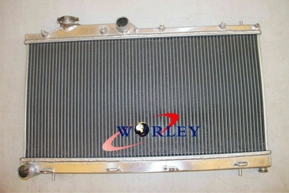 Aluminum Radiator & Fans for Subaru Impreza WRX STI 2.0L 2.5L Turbo (2008-2018)
