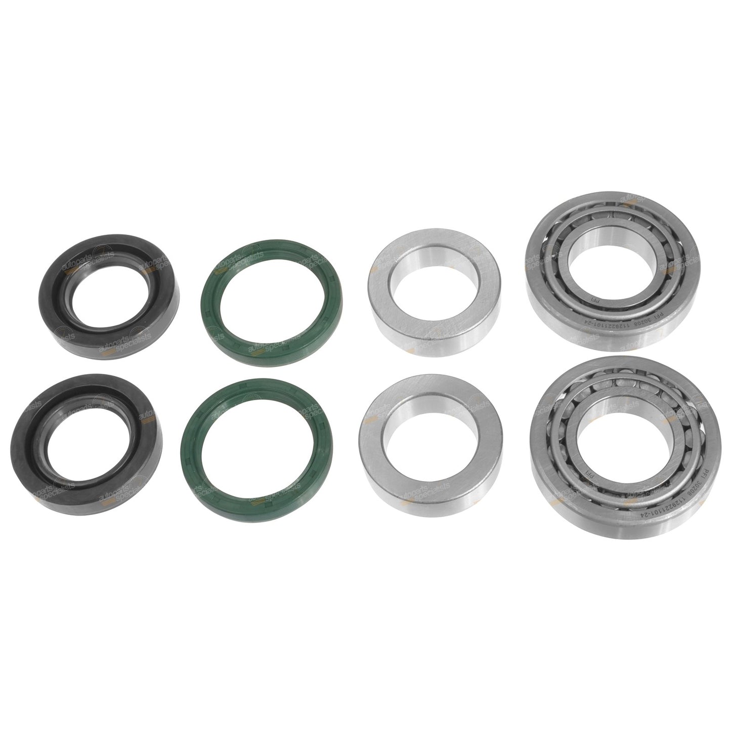 2X Rear Wheel Bearing Kits for Mitsubishi Delica P25W (1989–1994)