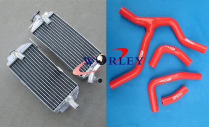 Aluminum Radiator & Hose for Honda CRF450R (2013–2014)