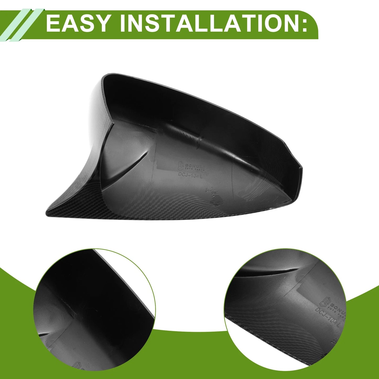 1 Pair Side Mirror Cover Caps for Mazda CX-50 (2023–2025)