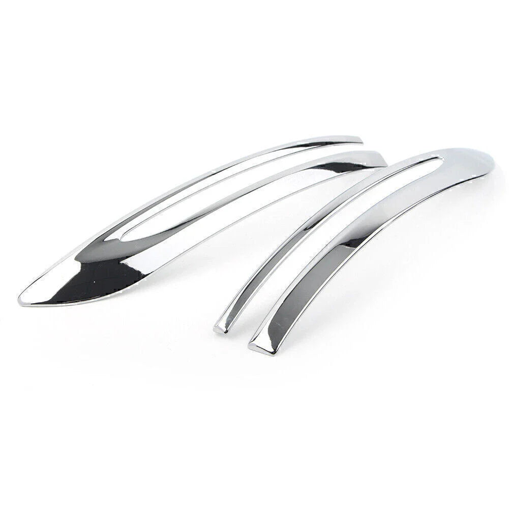 ABS Chrome Rear View Mirror Stripe Covers for Nissan Kicks (2017-2019)