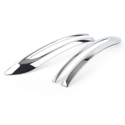 ABS Chrome Rear View Mirror Stripe Covers for Nissan Kicks (2017-2019)