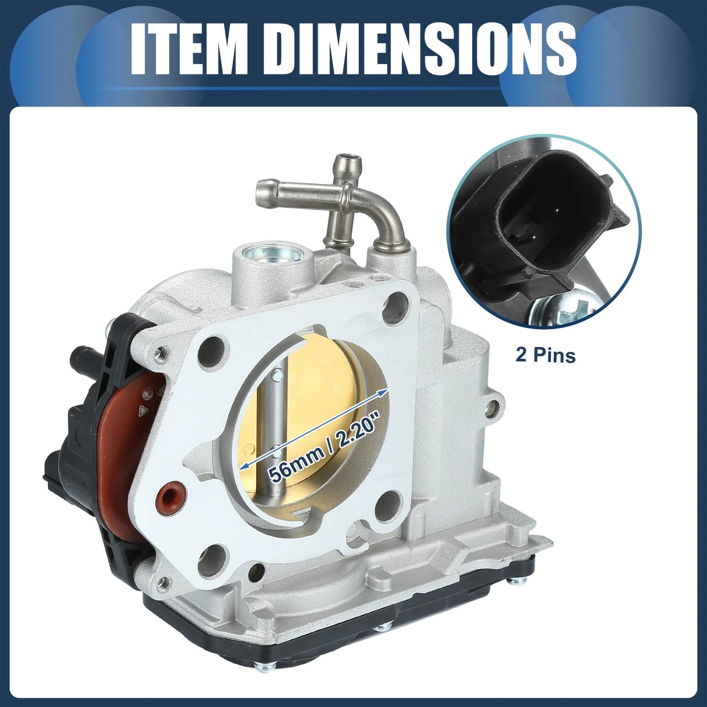 Throttle Body Actuator No.16400-R1B-A01 for Honda Civic 1.8L L4 (2012–2015)