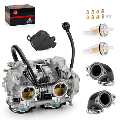 Carburetor w/ Intake Boot for Kawasaki KVF650 (2006–2013)