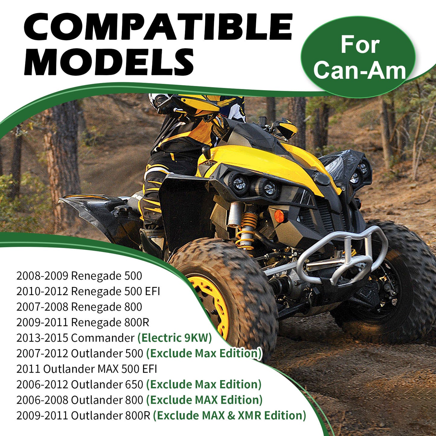 Rear Propeller Drive Shaft for Can-Am Outlander 800R (2009–2011)