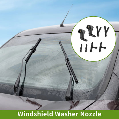 Windshield Washer Nozzle w/ Hose Connector for Honda (No. 76810SDAA11)