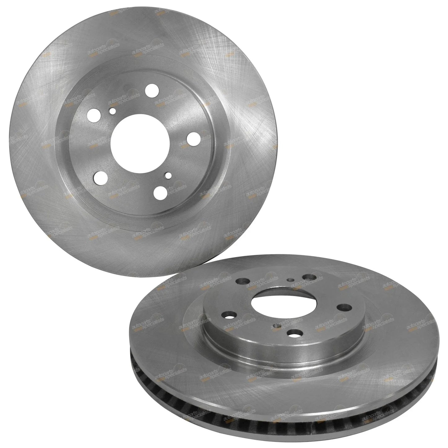 Front Disc Rotor Pair for Toyota Prius V ZVW40R 1.8L 2ZR-FXE (2012–2019)