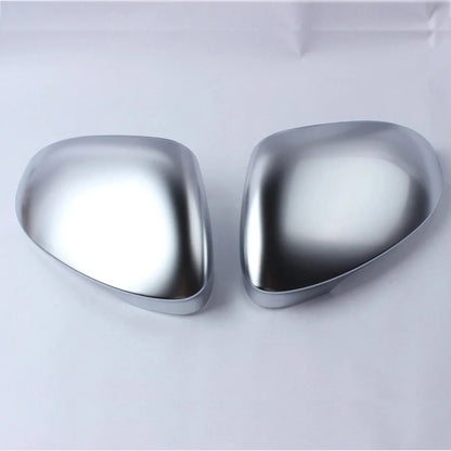 2 x Silver Rearview Side Mirror Cover for VW Golf 8 MK8