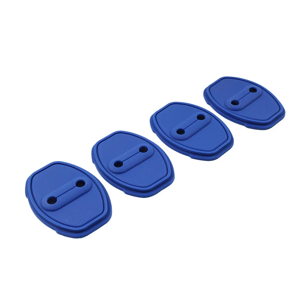 Blue Door Lock Protective Cover for Audi A3 A4 TT S3 VW Golf Passat Tiguan