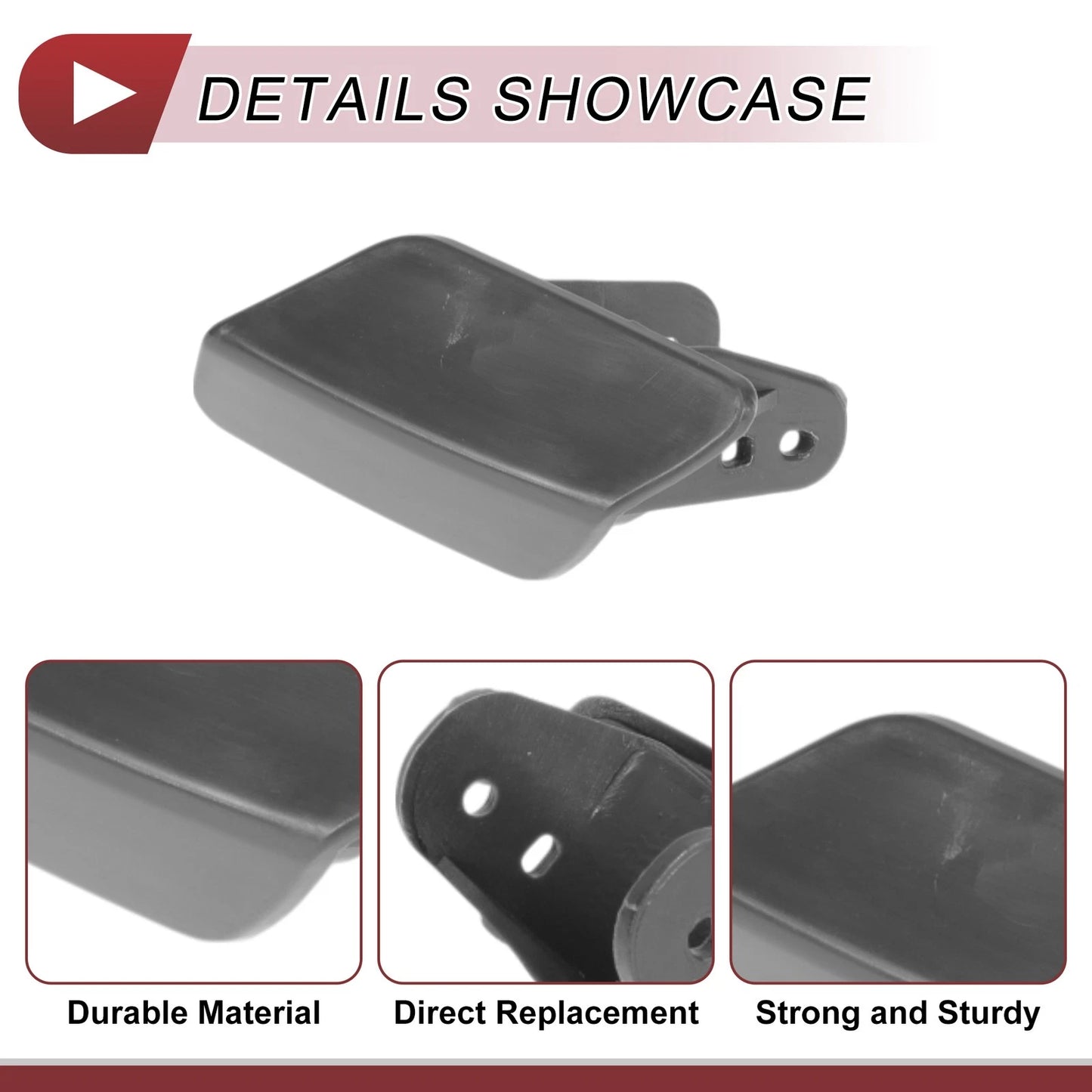 Front Left Bumper Trim Nozzle Cover No. 51118056613 for BMW 320i (2012–2019)