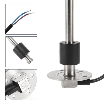 Fuel Sending Unit and Gauge Kit 0-190 Ohm 737mm for Boat Car