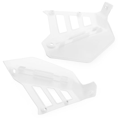 Radiator Shrouds for Honda ATC250R (1985–1986) - White Left + Right