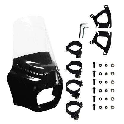 15" Clear Windshield Fairing for Harley Softail Fat Bob FXFB (2018-2019)