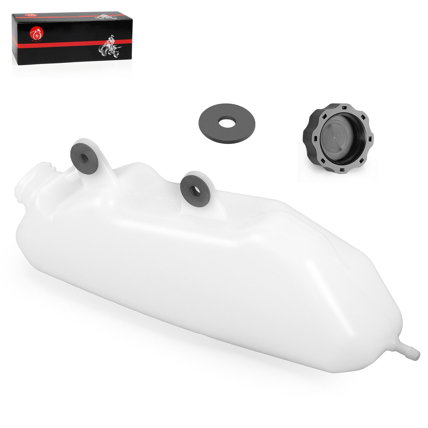 Overflow Coolant Radiator Bottle for Yamaha Rhino 450 660 (2004–2009)