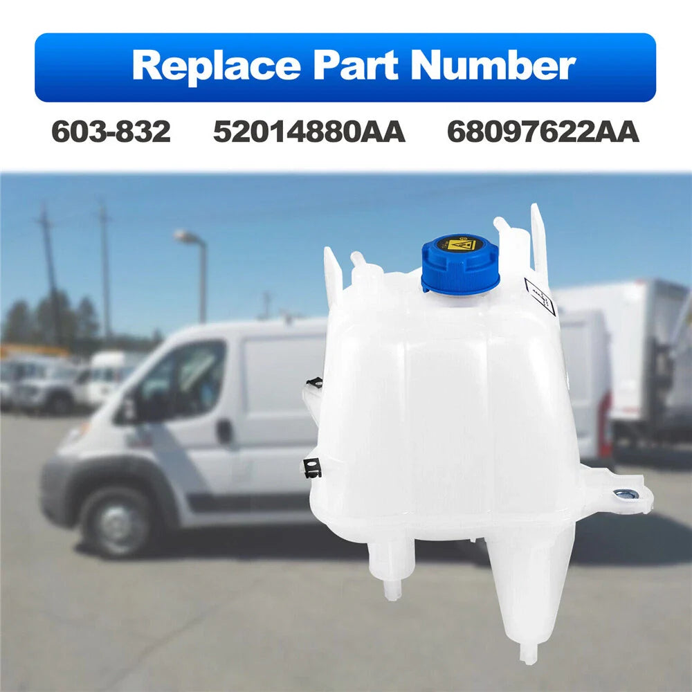 Coolant Reservoir for 2014-2021 Dodge Ram ProMaster 1500 2500 3500