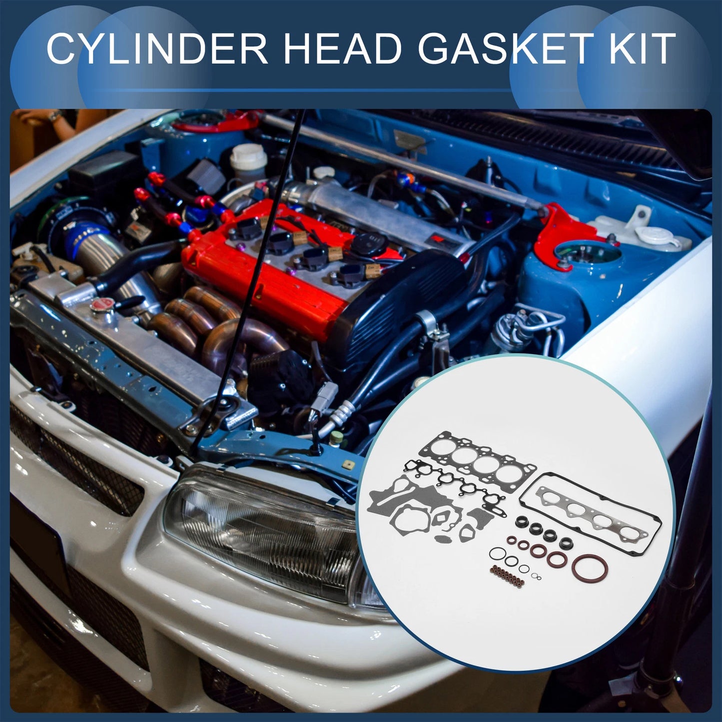 Cylinder Head Gasket Kit No.MD974764 for Mitsubishi 4G64 (1991–1995)