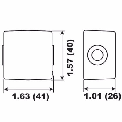 Zinc Anode Bolt for Johnson Evinrude 60-135 Lower Unit (All Years)