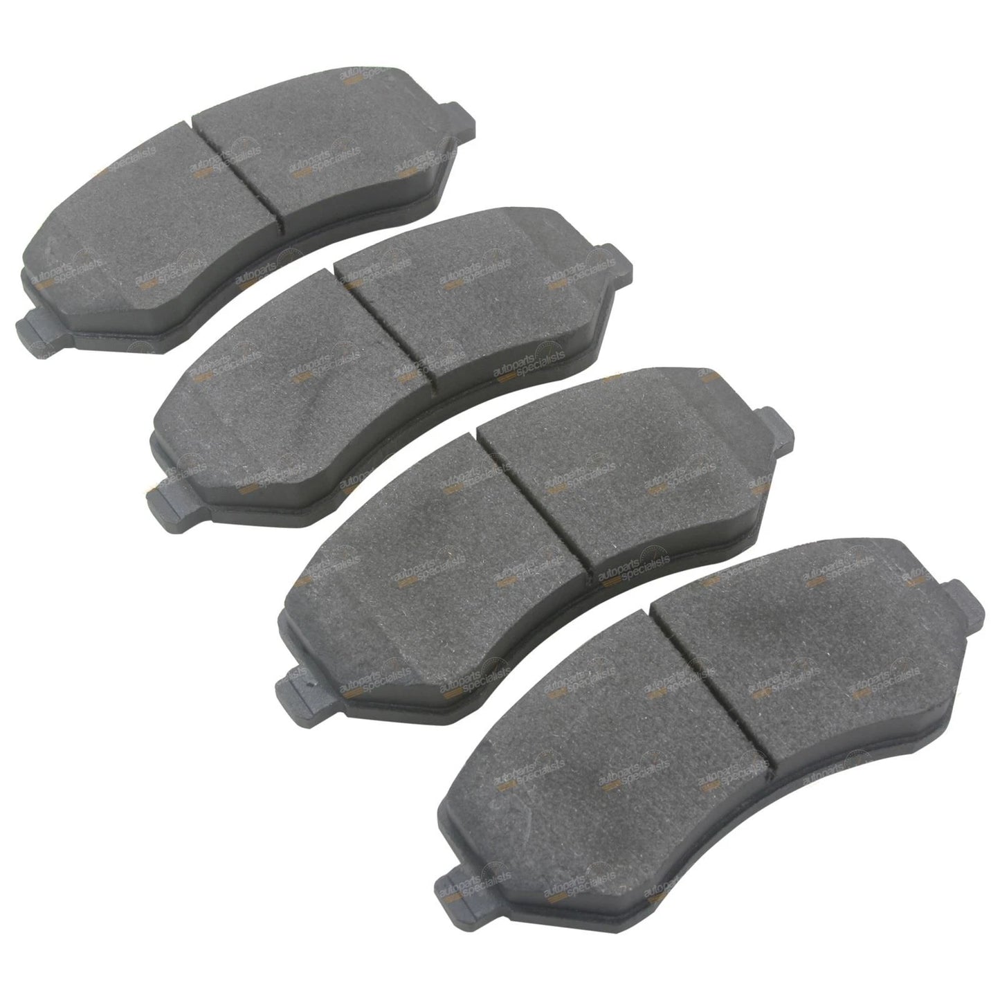 Set of 4 Brembo Front Disc Brake Pads for Jeep Cherokee (2002–2008)
