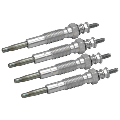 4 Glow Plugs 2.5L WL WL-T Diesel for Ford Courier Ute PG PH (2002 - 2008)