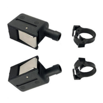 2Pcs Outboard Fuel Line Connector for Mercury Yamaha