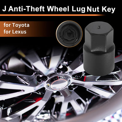 Wheel Lock Lug Nut Key Socket Removal Tool for Toyota Lexus