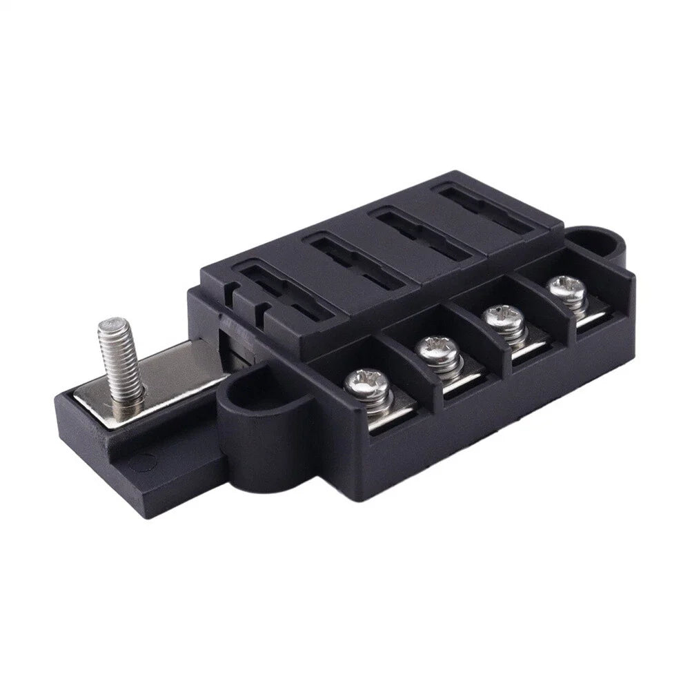 4 Way 32V Circuit Fuse Box Blade Fuses for Car Truck Universal