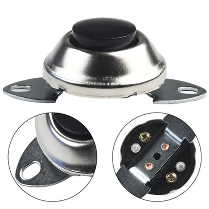 Switch Button Track Waterproof Start Starter ABS Plastic + Metal for Vehicle