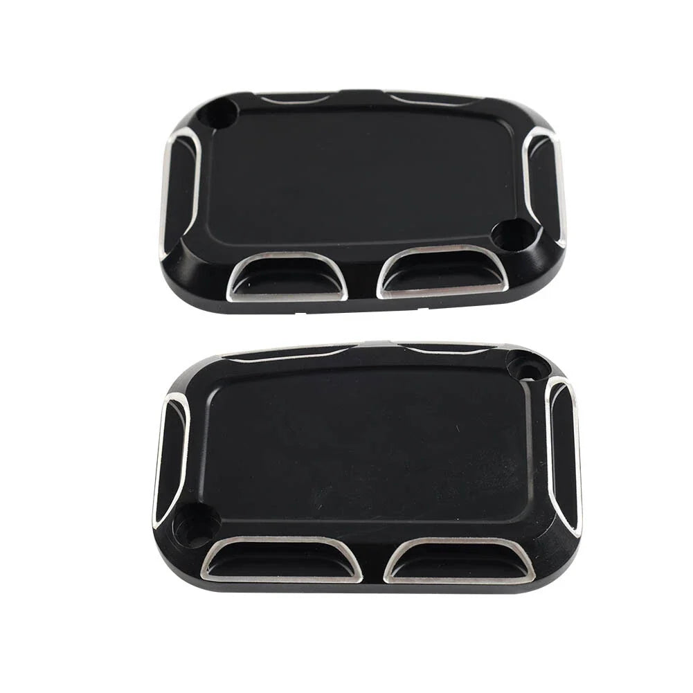 Front Brake Master Cylinder Covers for Harley Street Glide, Road King, V-Rod