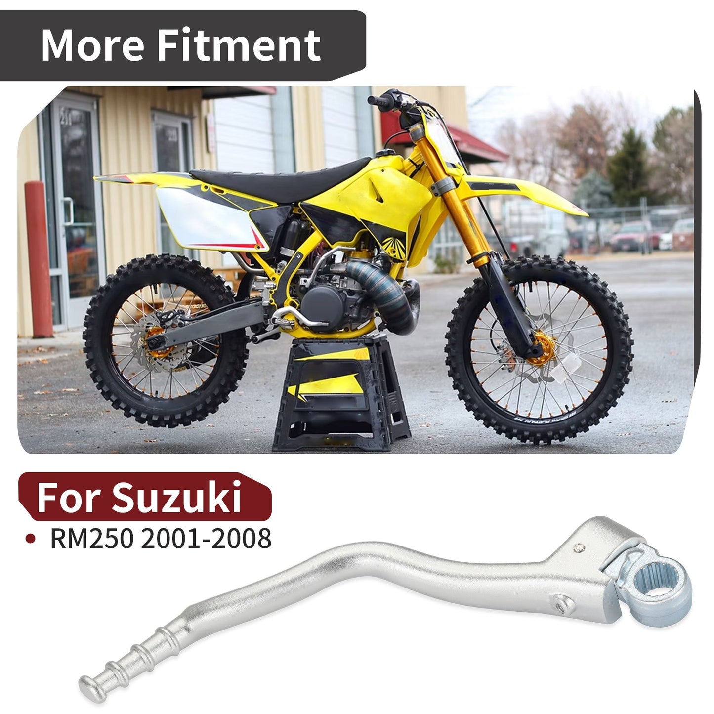 Kick Start Lever for Suzuki RM250 (2001–2008)