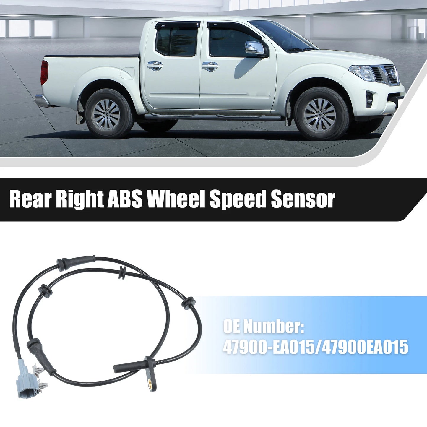 Rear Right ABS Wheel Speed Sensor No. 47900EA015 for Nissan Frontier (2005–2019)