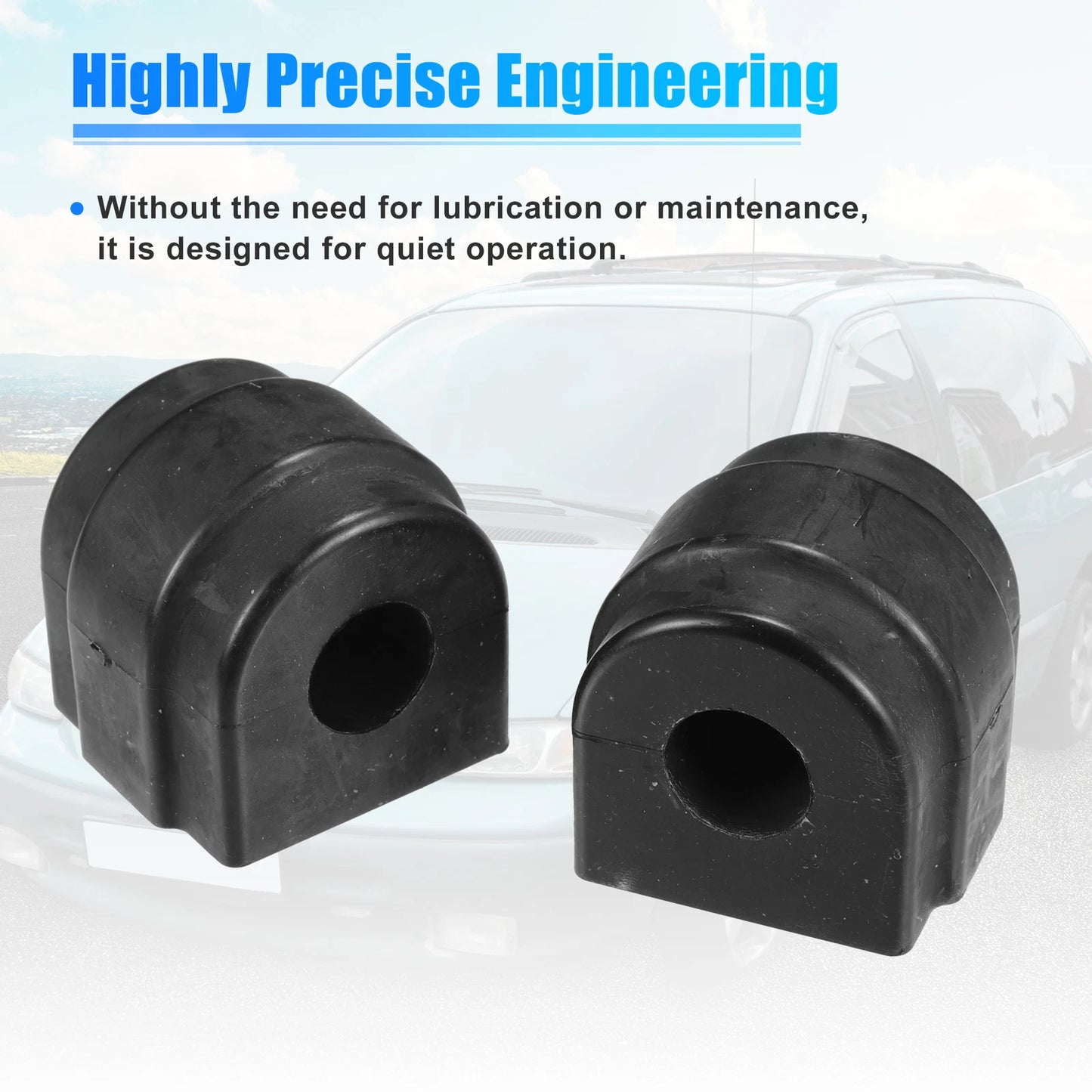 2X Suspension Stabilizer Bar Bushings No. 31351097179 for BMW 323i (1999)