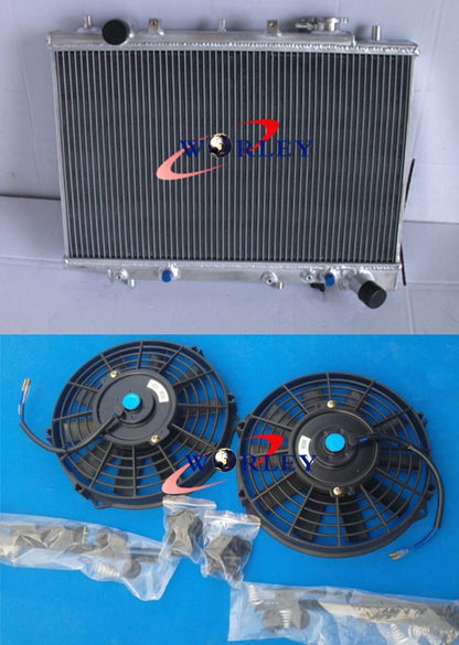 Aluminum Radiator with Fan for Ford Capri (1989–1994)