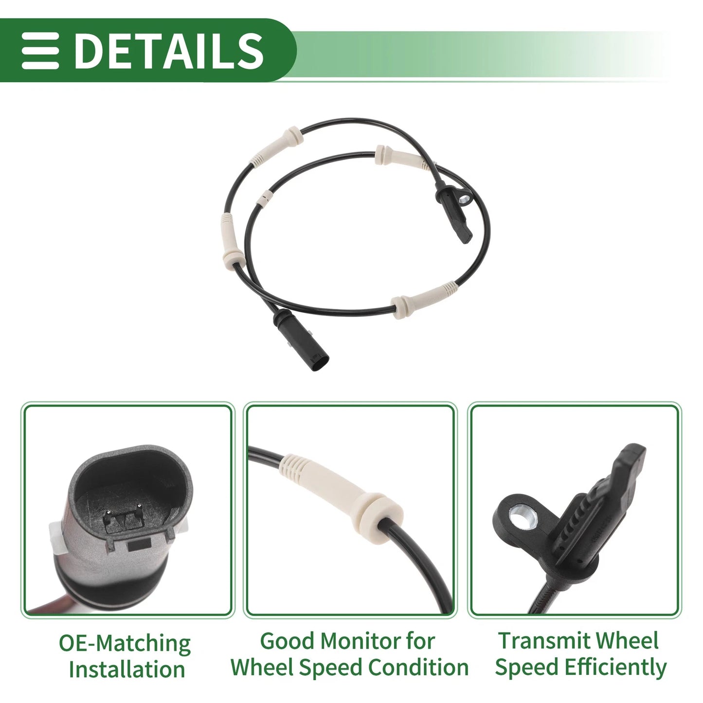 ABS Wheel Speed Sensor for BMW G30 (2016–2017) No. 34526859584/34526874638