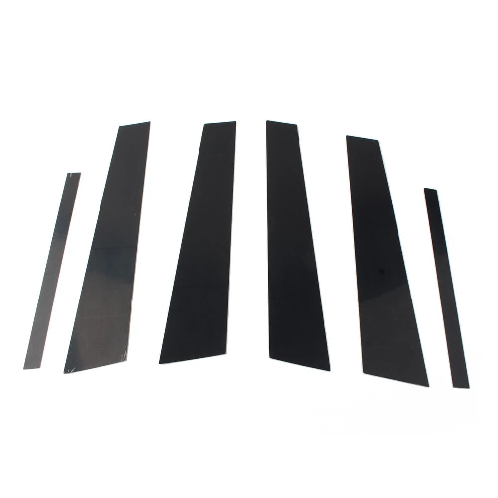 Rear Window Louver Shutter Cover Trim for BMW X3 G01 (2018–2024) Glossy Black