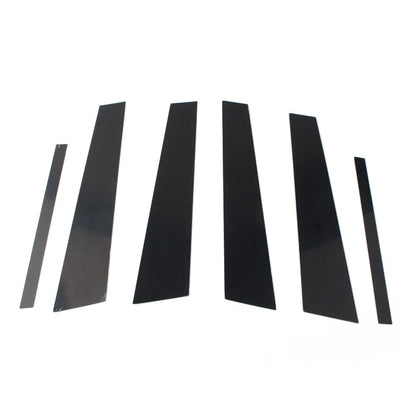 Rear Window Louver Shutter Cover Trim for BMW X3 G01 (2018–2024) Glossy Black