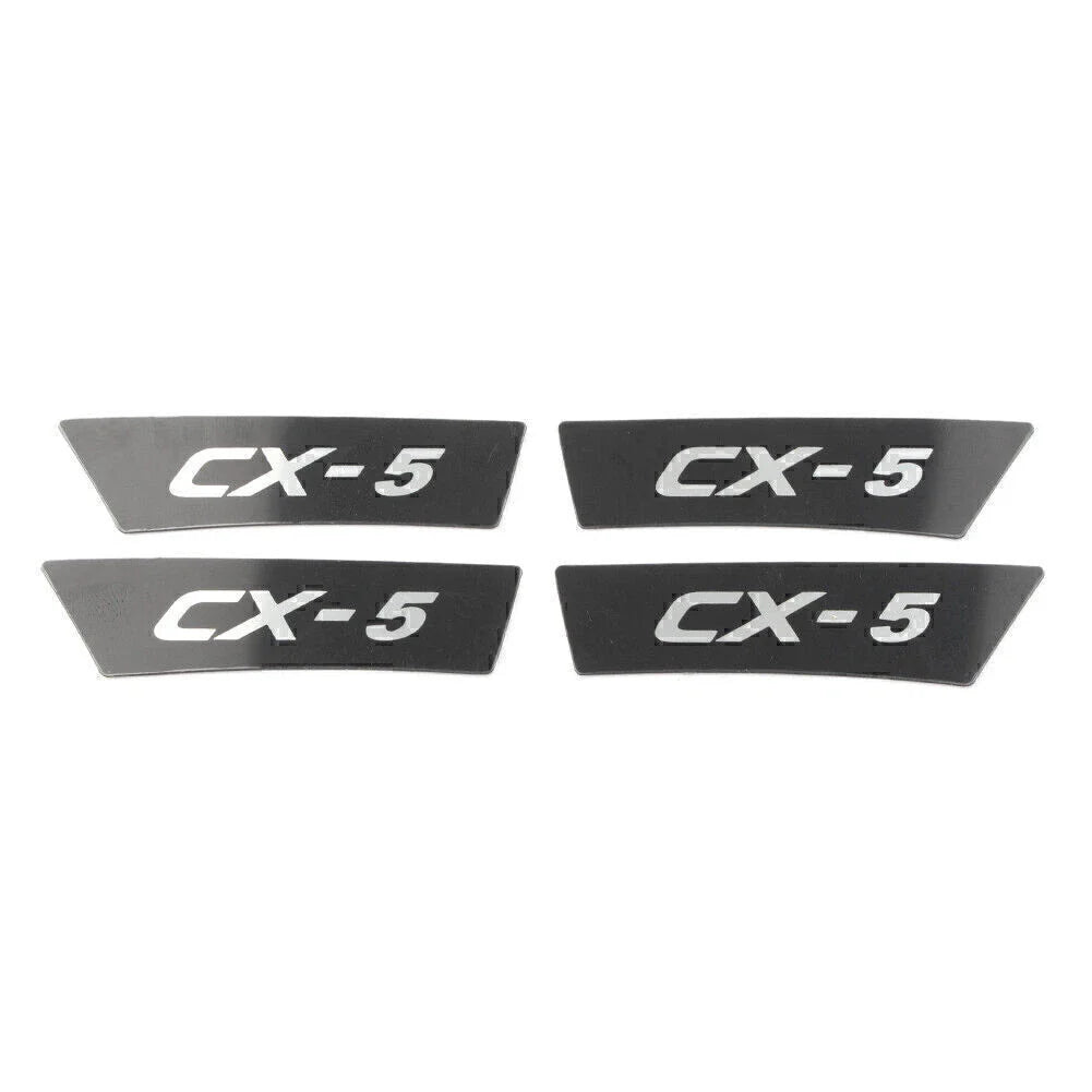 Carbon Fiber Inner Door Handle Bowl Cover Trim for Mazda CX-5 (2017-2020)