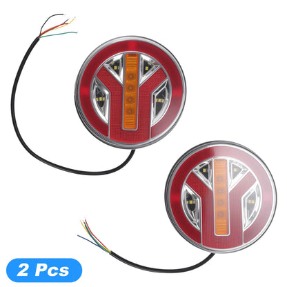 Rear Lights for 12-24V Vehicles (Red Yellow)