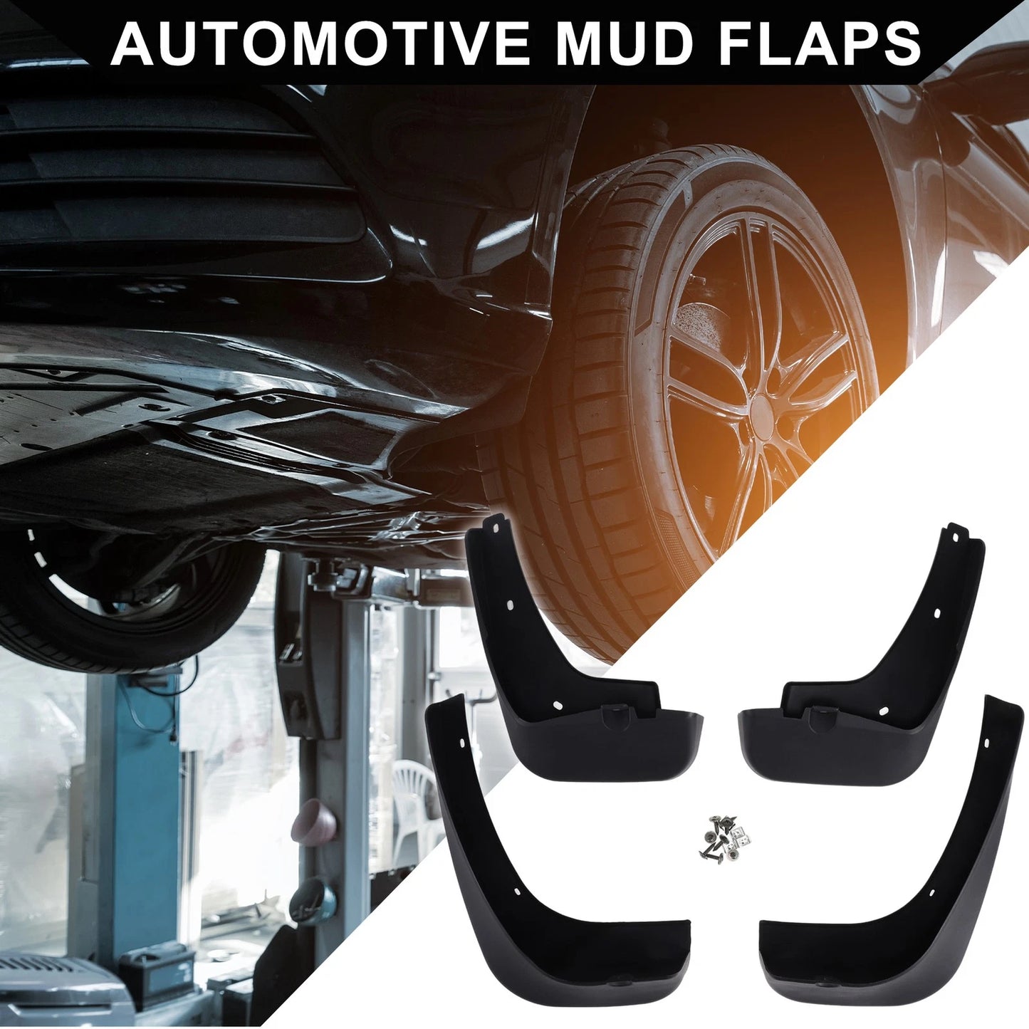 Mud Flap Splash Guard Set for Hyundai ix35 (2010–2015)