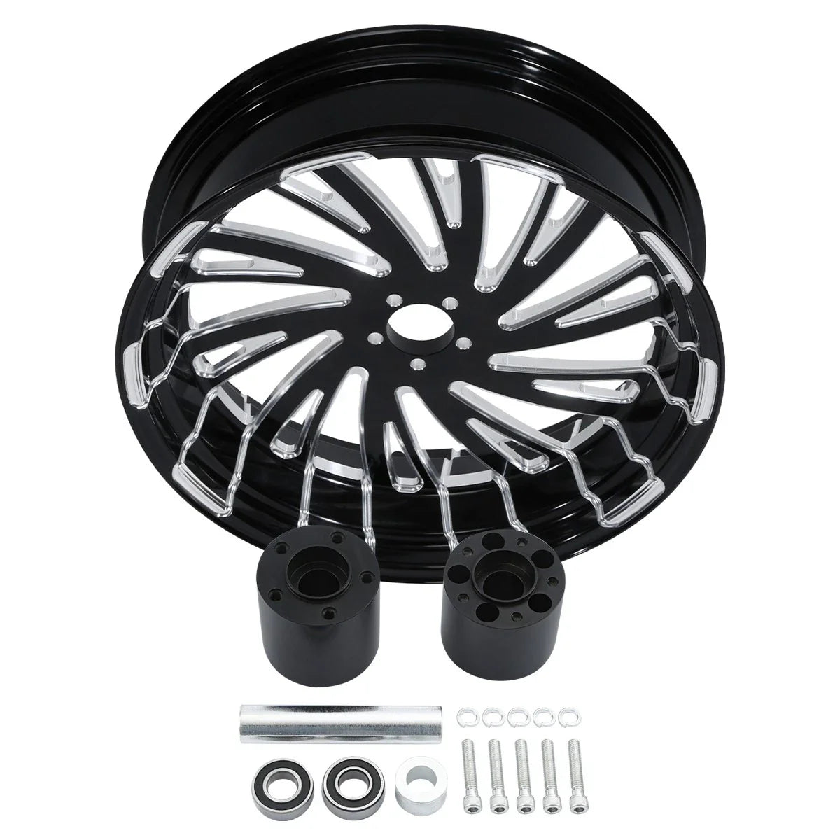 18" x5.5" Rear Wheel Rim Hub for Harley Touring Electra Road Glide (1997 - 2008)