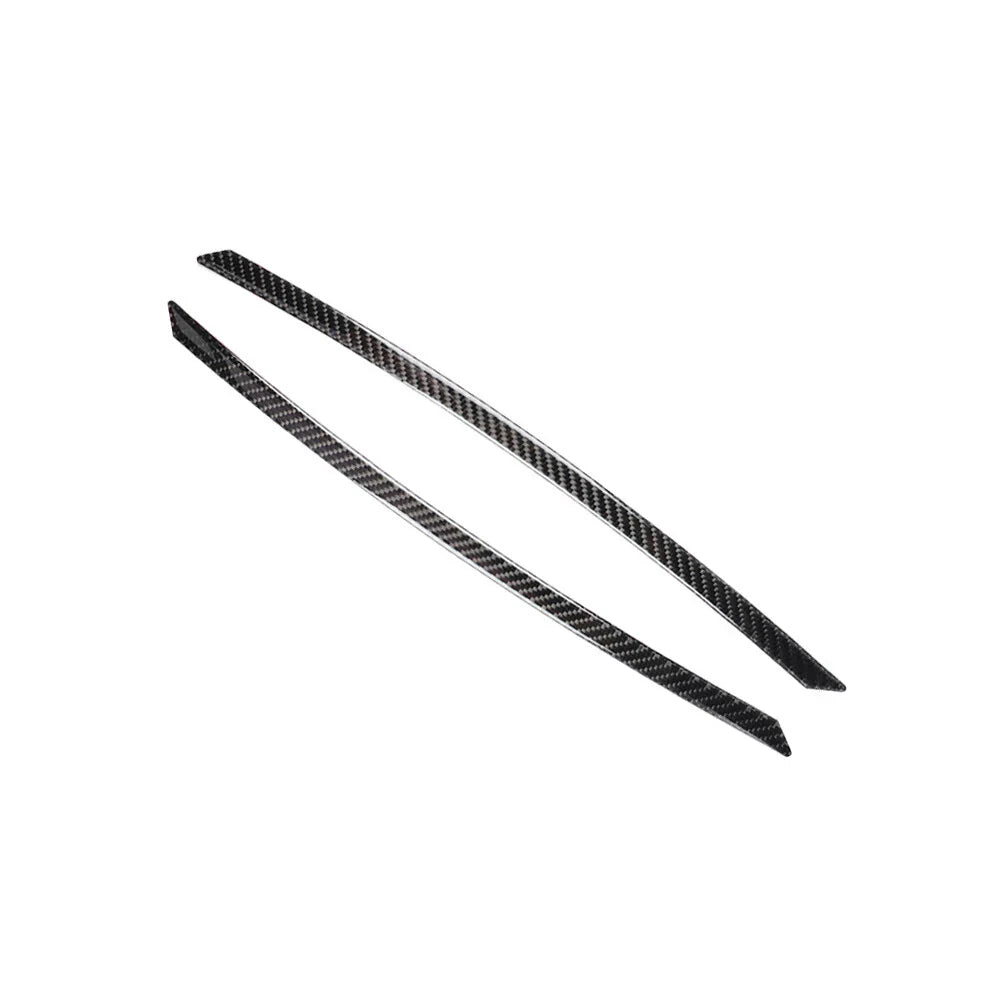Carbon Fiber Headlight Eyebrows Trim for Audi A4 A5 (2009-2016)